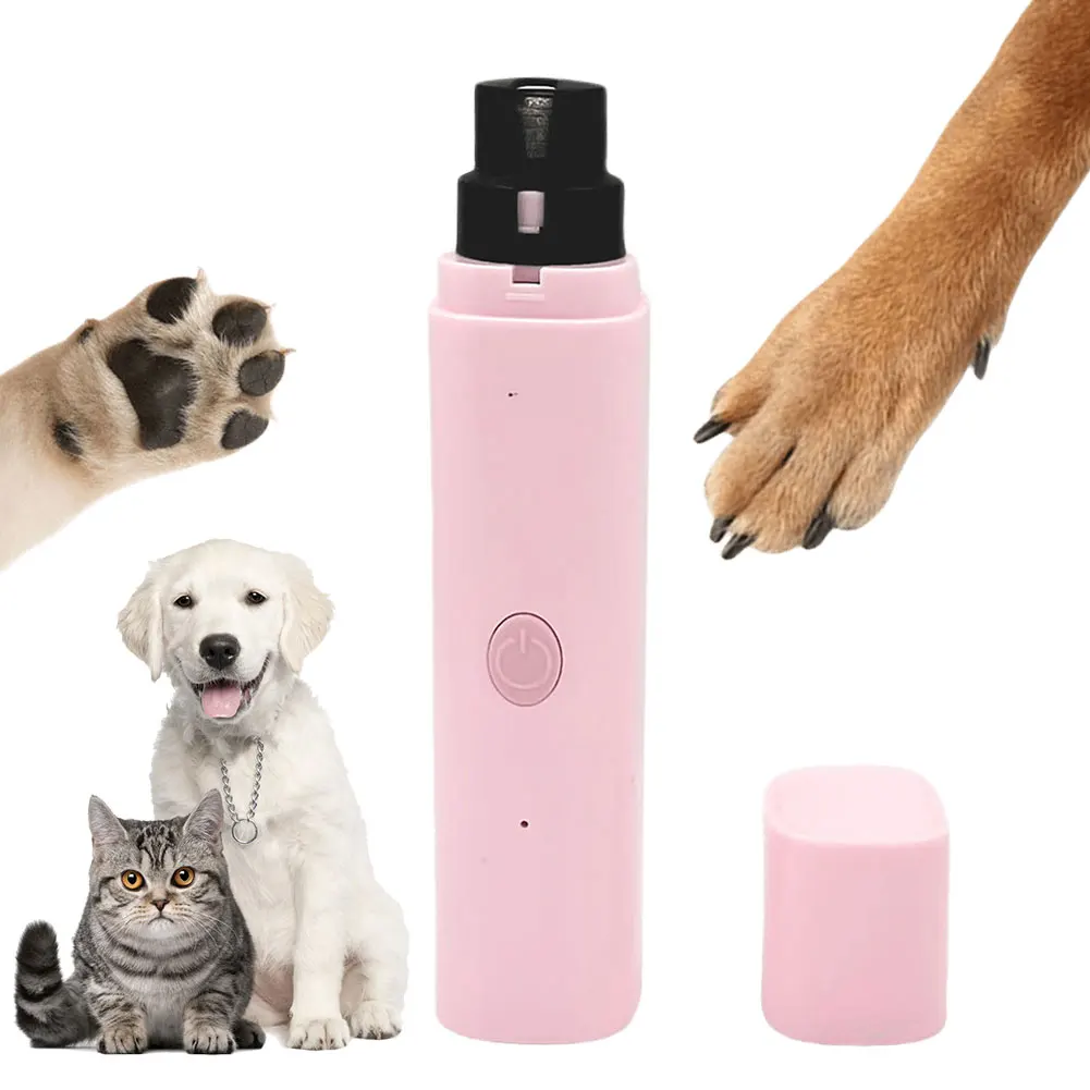 Cat And Dog Nail Grinder Rechargeable Electric Pet Nail Clipper & Trimmer Painless Paws Grooming Quiet Fast Speed Dog Nail File