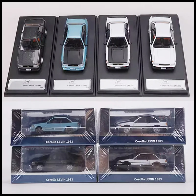

Diecast DCT 1:64 Scale AE86 Corolla Levine Simulation Alloy Car Model Collection Display Ornament Toy Gift
