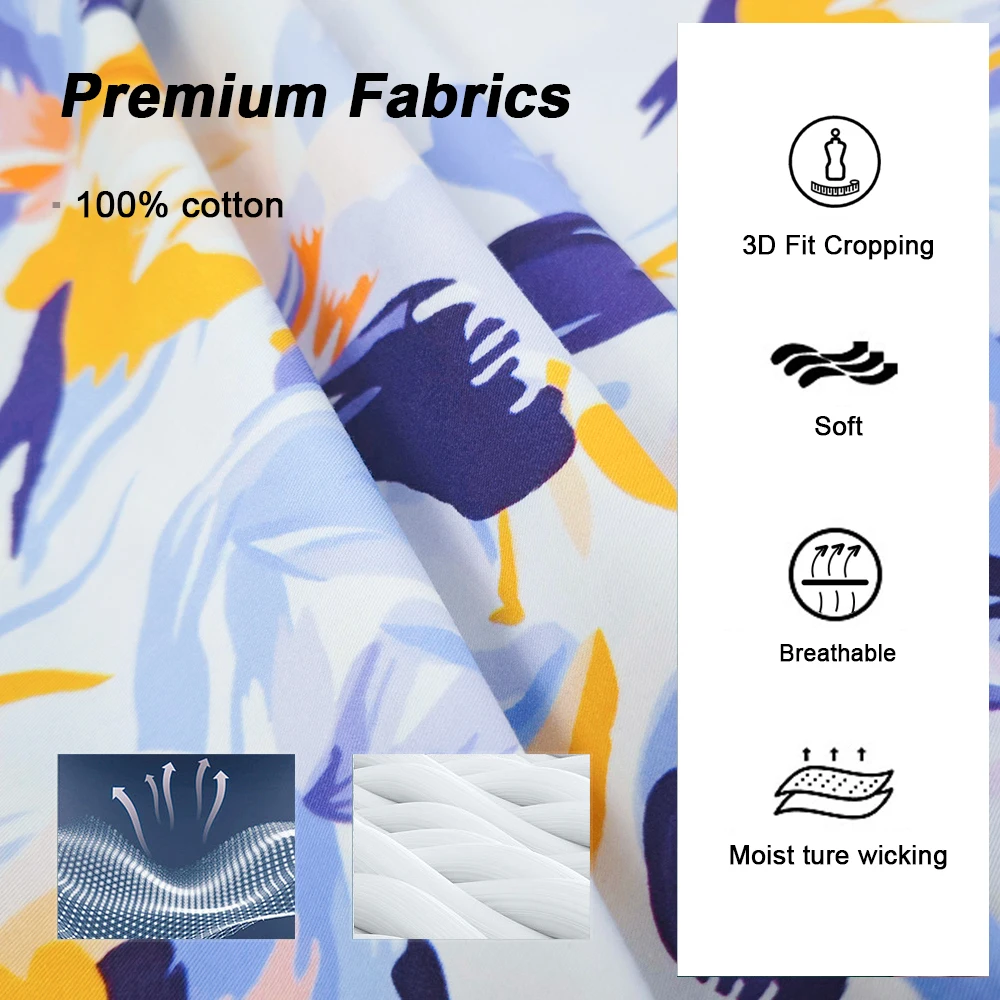 Modieuze bloem bedrukte verpleegsters werkkleding medische accessoires verpleegstersuniformen vrouwen scrubs sets shirt met korte mouwen zakbroek