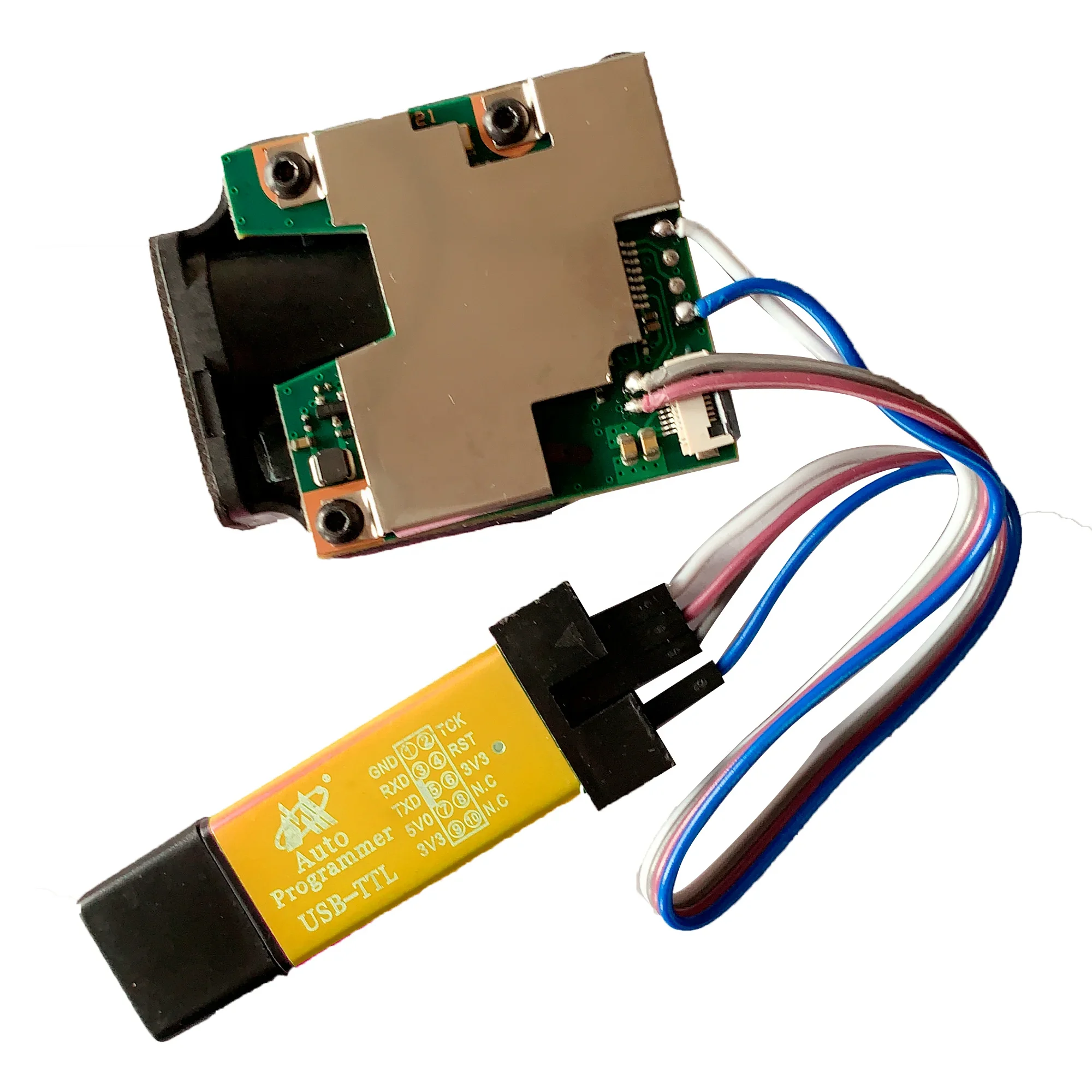 0.2mm resolution TTL/RS232/USB laser distance rangefinder measuring meter module,laser range finder module sensor