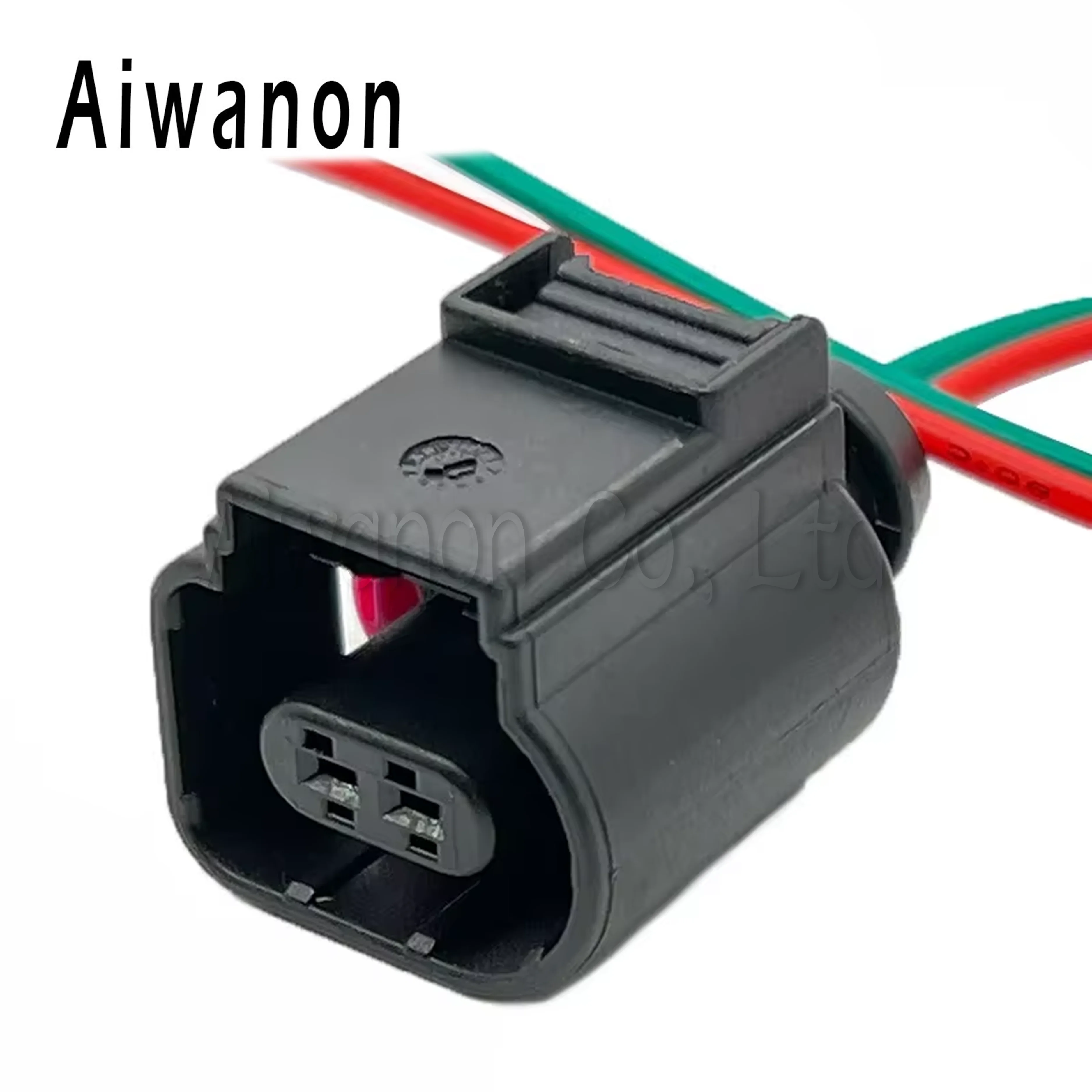 1 Set 2 Pin Auto Temp Deflation Valve Electrical Cable Connectors Waterproof Female Wire Harness Plug 8K0973702