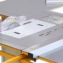Multi-Function Woodworking Saw Table Dust-Free Saw / Master-Slave Saw Precision Guide Rails Folding Electric Panel S(Customized)