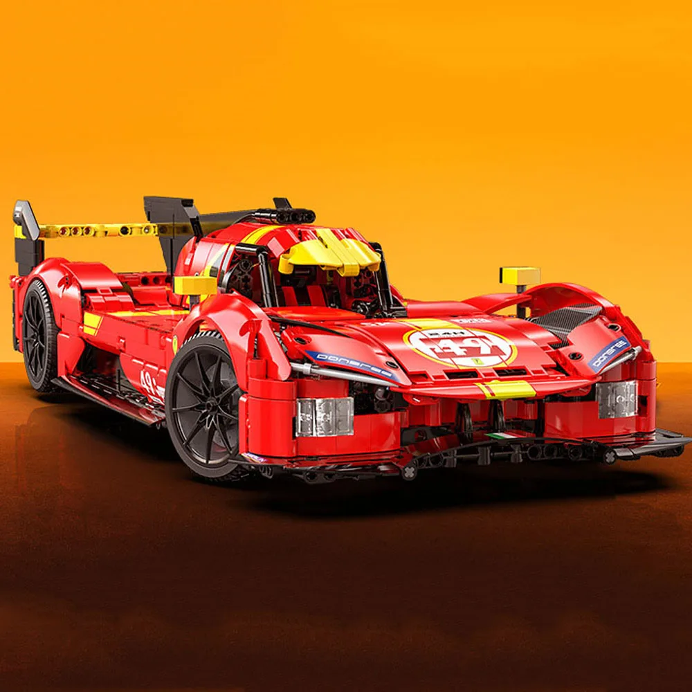 

Technical 24 HEURES DU MANS Supercar 2.4Ghz Remote Control Building Block Lemans Germany Racing Car 917K RC Vehicle Bricks Toys