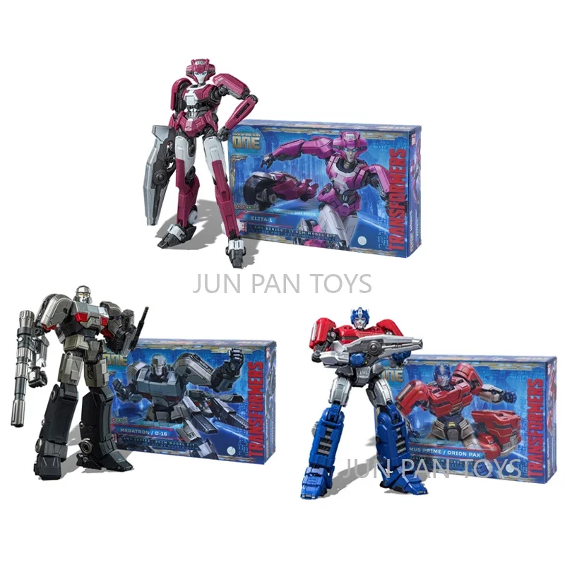 Yolopark Transformers ONE Cogged Bot Mode AMK Series Elita Megatron Optimus Prime Action Figure Model Kit Toy for Boy Kid Age 6+