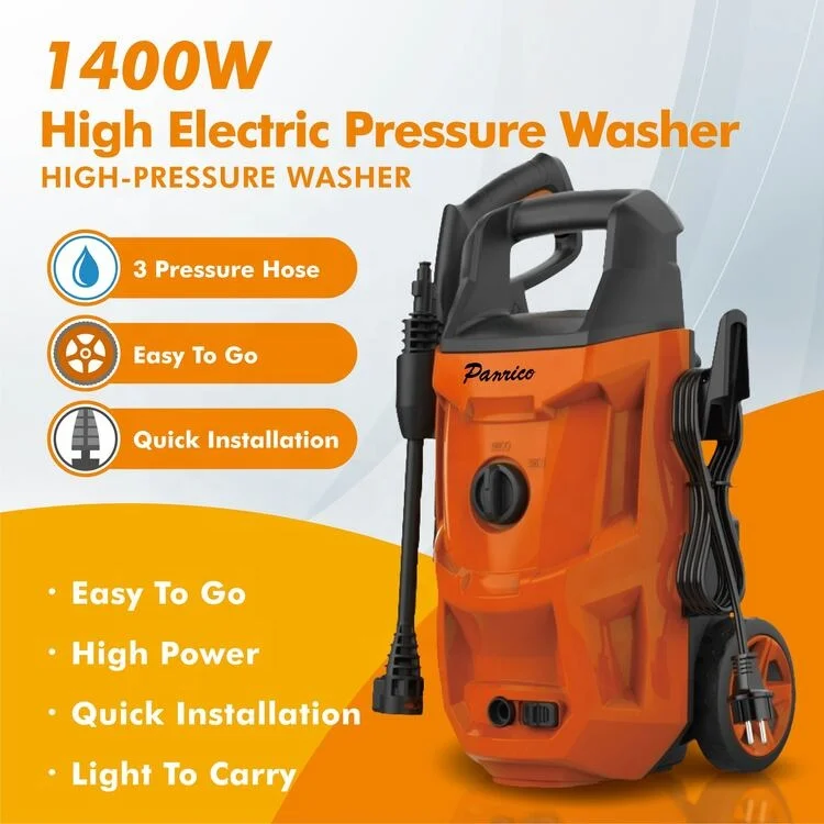 1400W Portable High Pressure Washer