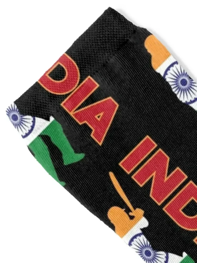 India Cricket Gift India Flag Indian Cricket Team Cricketer Socks gift Crossfit Toe sports funny gift Socks Men Women's