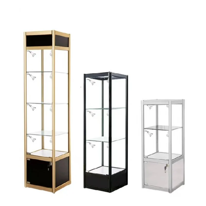 custom.Factory direct high-endHand display cabinet Model toys Animation MEDALS Small home glass display display shelf