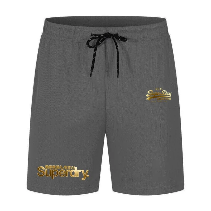 

ummer Shorts for Men 2023 New in Polyester Breathe Gym Fitness Elastic Drawstring Basketball Running Casual Sport Short