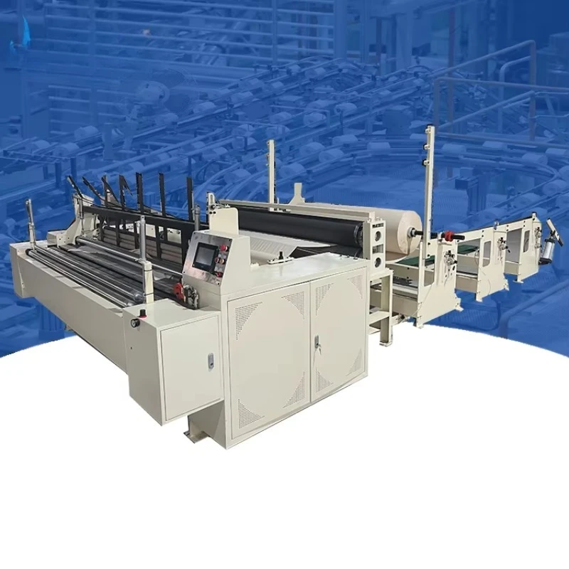 New Toilet Tissue Making Machine for Small Business Winding Machine Small Toilet Paper Machine Production Line