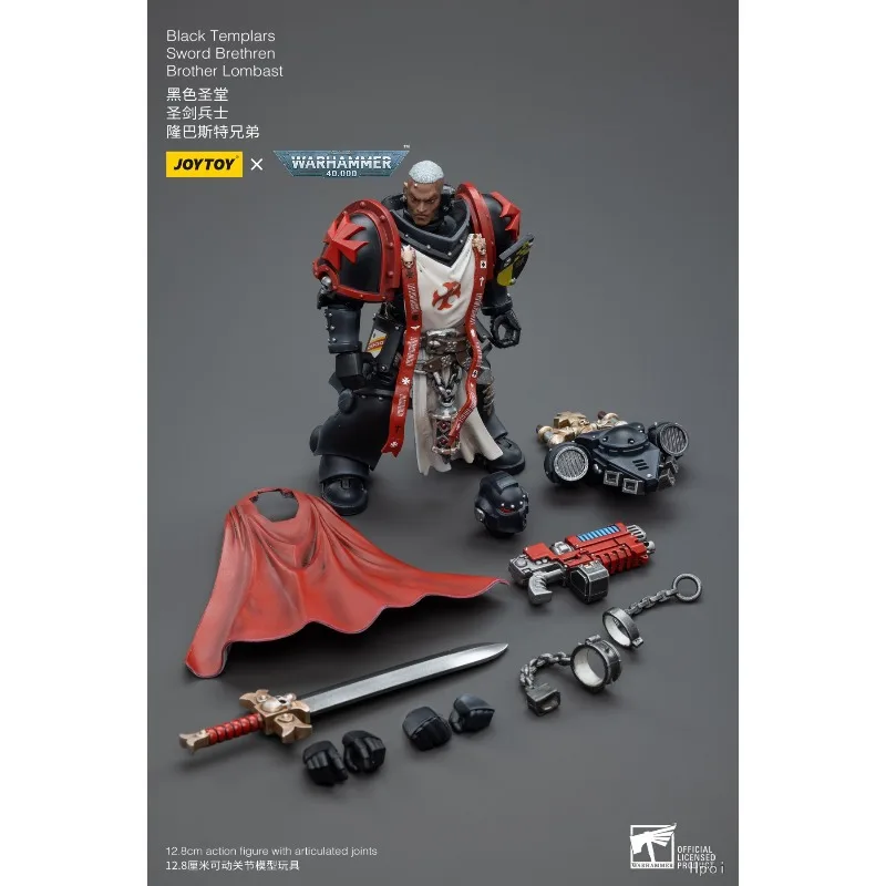 JOYTOY 1/18 Gotowy Ruchomy Mecha Warhammer 40000 Święty Miecz Wojownik Anime Bracia Smokowie Figurka Akcji Zabawki Prezenty dla Chłopców