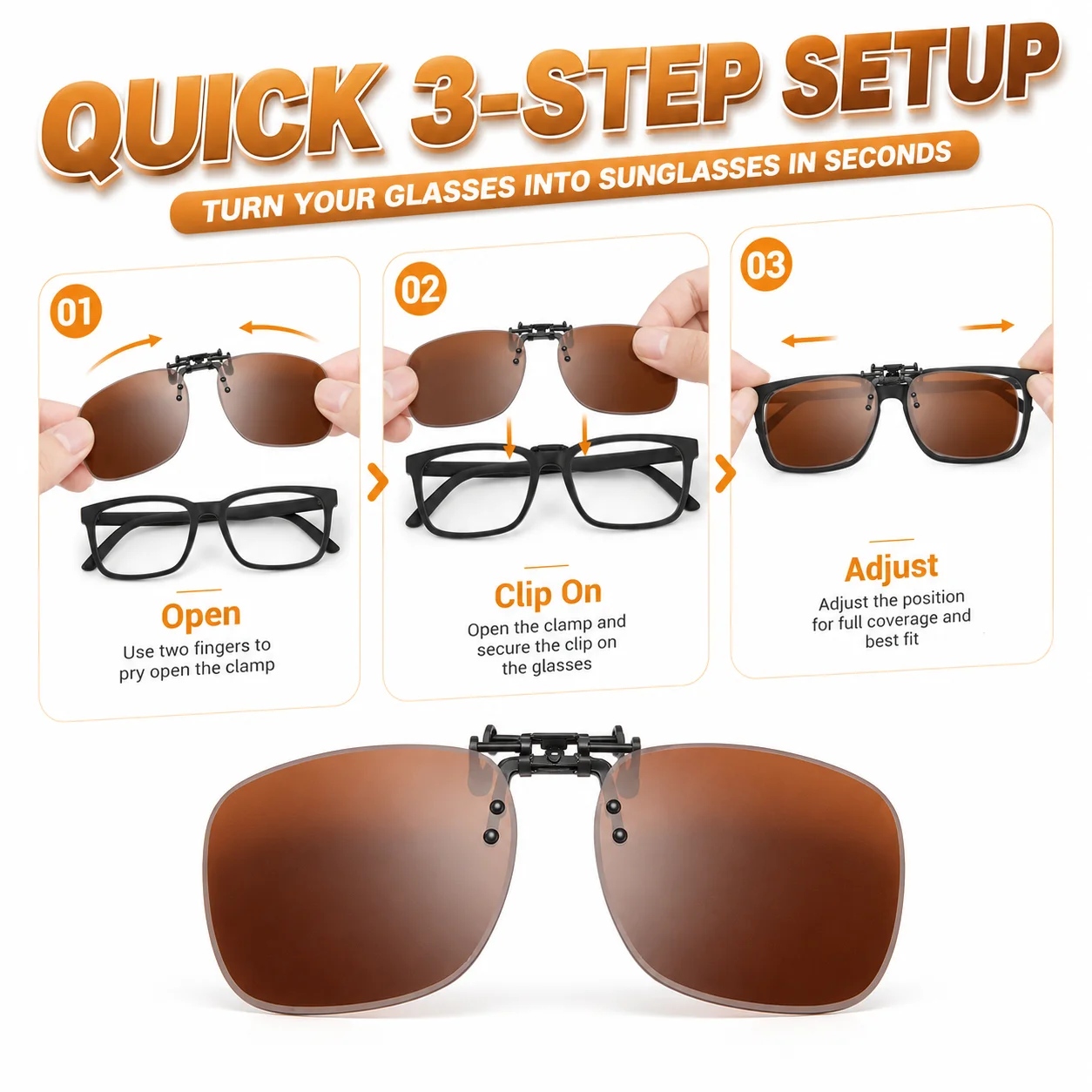 카로스 스타일리쉬 편광 클립온 렌즈 (근시 안경용) U - Fishing Sunglasses Polarized 리뷰 및 가격