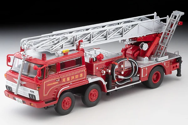 2409 Tomytec 1:64 TLV LV-N24c Hino TC343 Ladder Fire Engine with doll Collection die cast alloy car model decoration gift