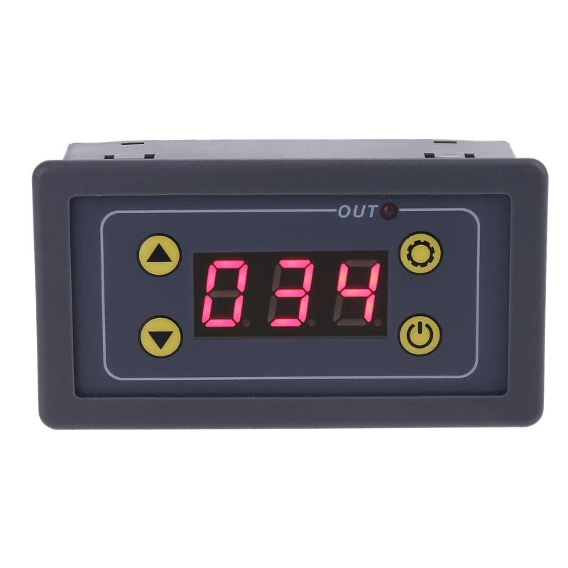 5-24VDC 110V-220VAC LED Digital for Time Delay Relay Module Timing Delay Cycle Timer Relay Control Switch for Time Relay B03E