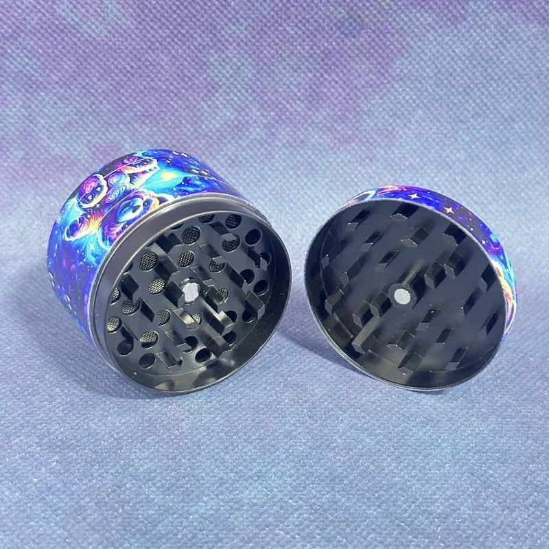 2 بوصة مطحنة الأعشاب التوابل دليل كسارة معدنية مدقة الفلفل هاون مطحنة الملح القاطع 4-Layers طاحونة أدوات التدخين اكسسوارات #5