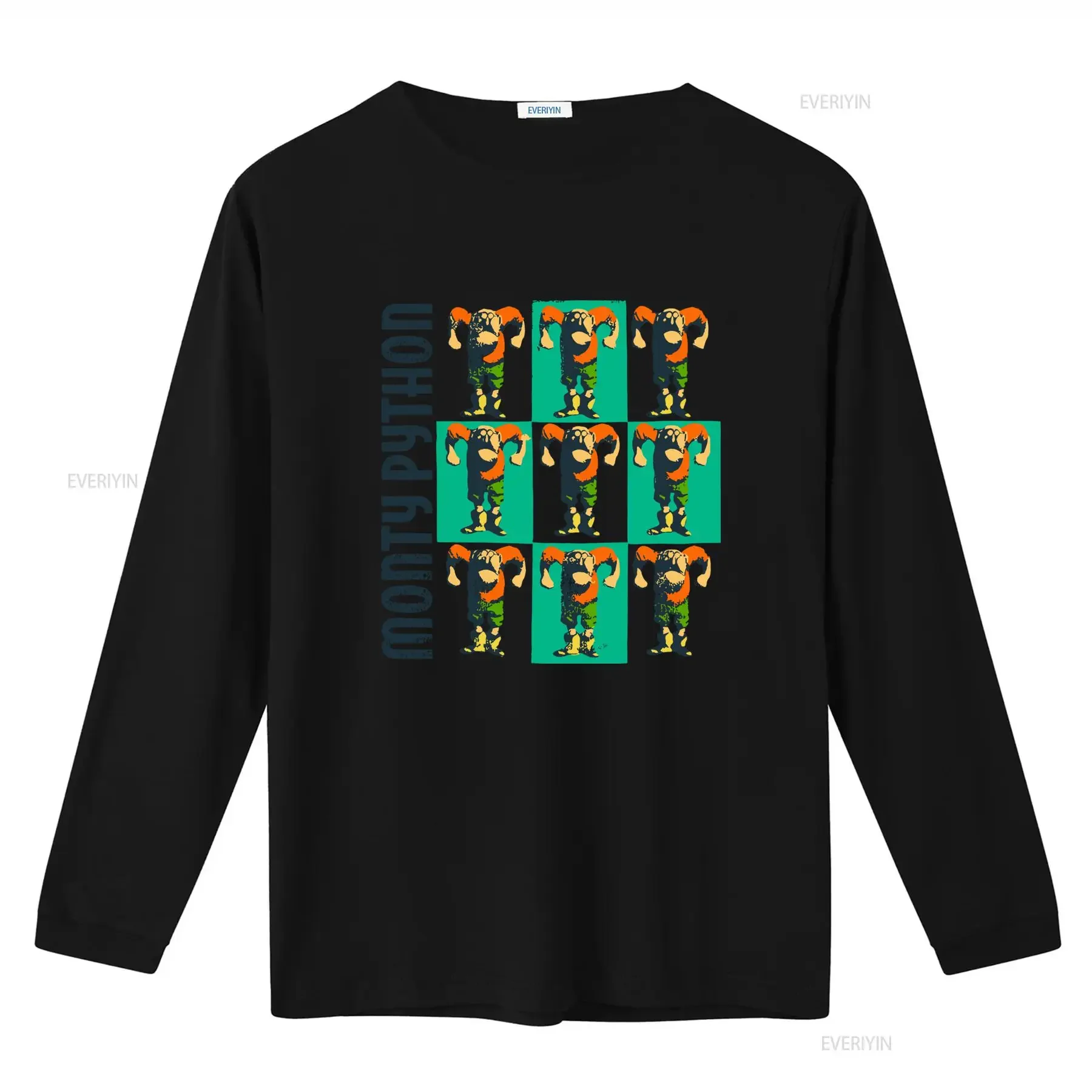 Monty Python Gumbys Y2K Terry Gilliam 2009 T Shirt vintage Washed Casual Unisex Slightly streetwear Soft Breathable graphic