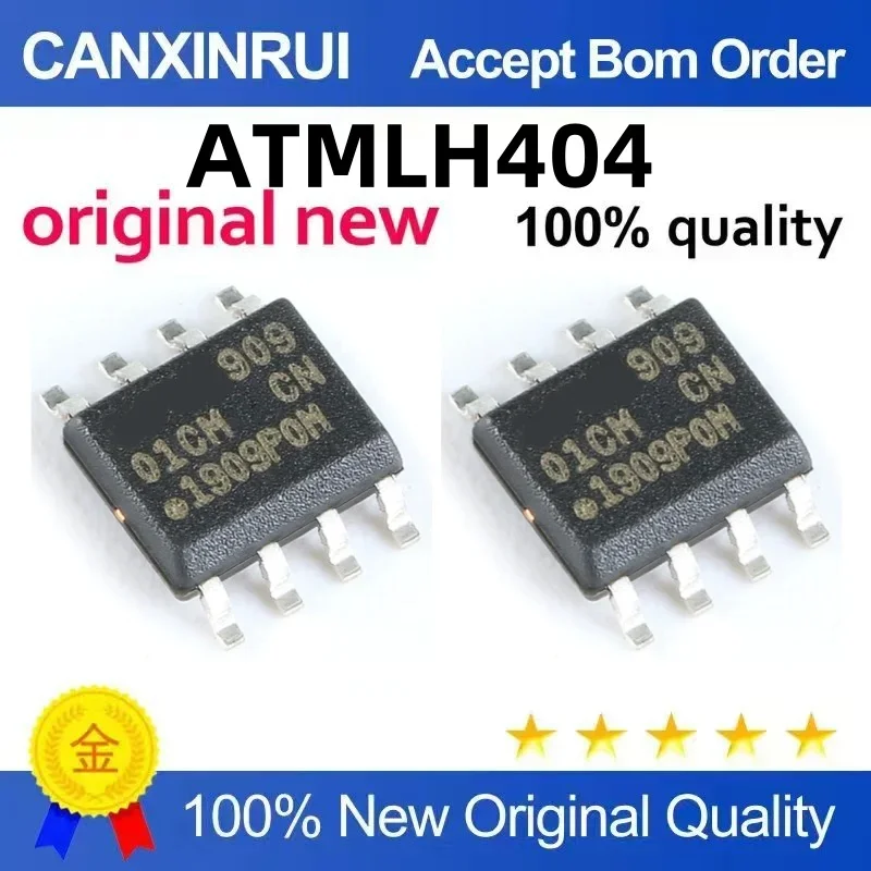 (5-100 pieces) ATMLH404 ATMLH601 AT24C01C-SSHM-T 24C01 01CM SOP8