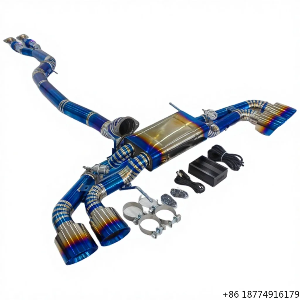 

Top Quality R35 101mm 4 Inch Pipe Titanium Valvetronic Exhaust System Catback with Remote Control