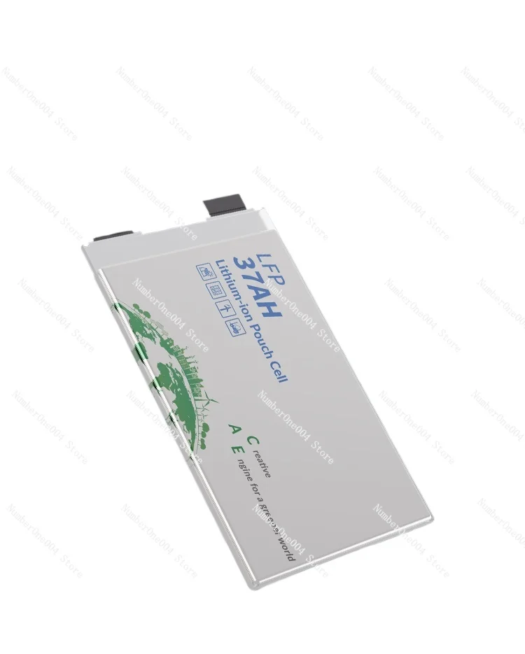 Applicable to 3.2V Lithium Polymer Battery Pouch Cell 37AH Home Energy Storage Lifepo4 Soft Pack Battery Cell