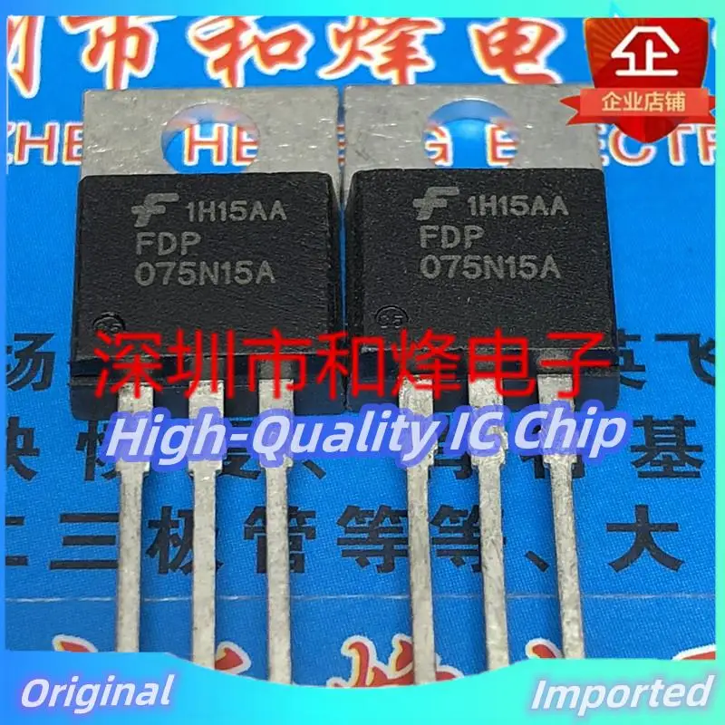 10PCS-30PCS  FDP075N15A  TO-220 150V 130A    Imported Original  Best Quality