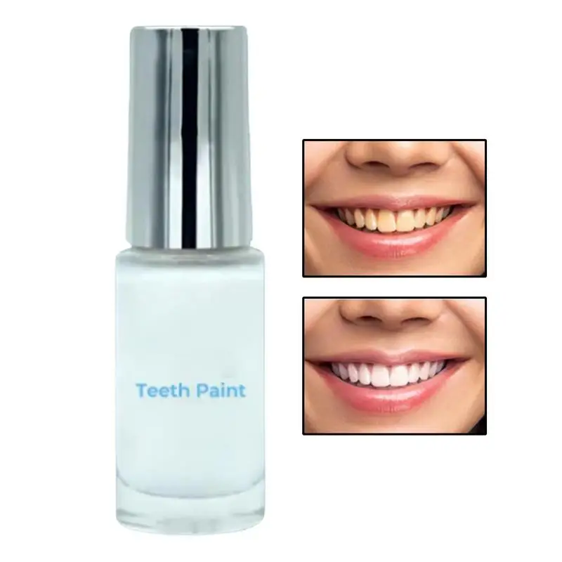 Tooth Paint Instant Teeth Brightening Long-Lasting Tooth Paint Gentle Portable Tooth Polish Removes Tea And Yellow Stains For