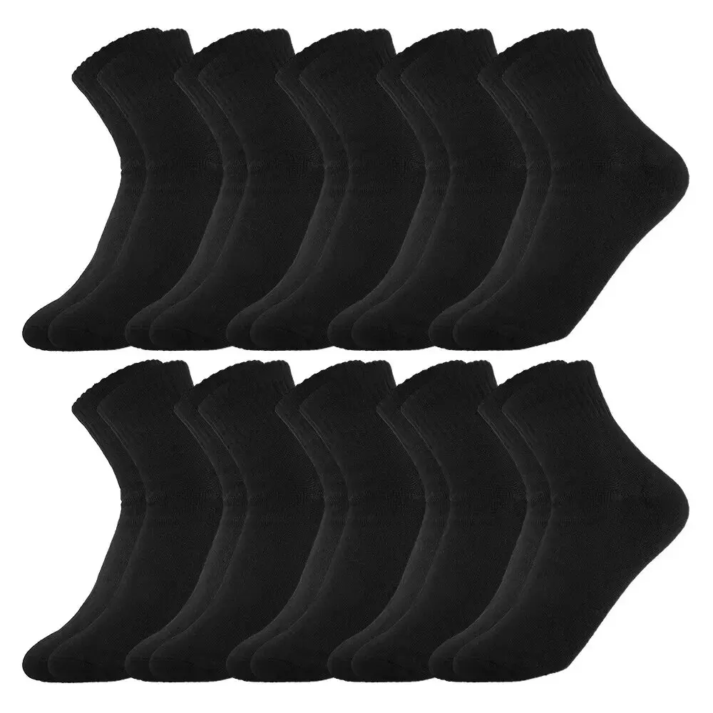 10/5/3/1 MEN'S Mid-calf Socks Cotton Socks for All Seasons, Solid Colour and Versatile