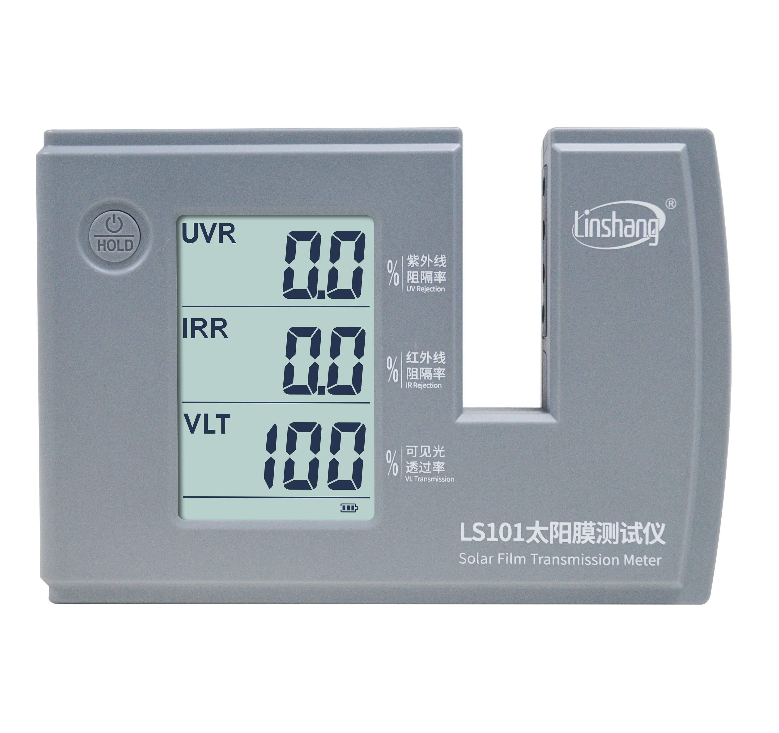 LS101 Window Tint Glass Solar Film Transmission Meter Ultraviolet   Rejection Rate UVR IRR VLT Tester