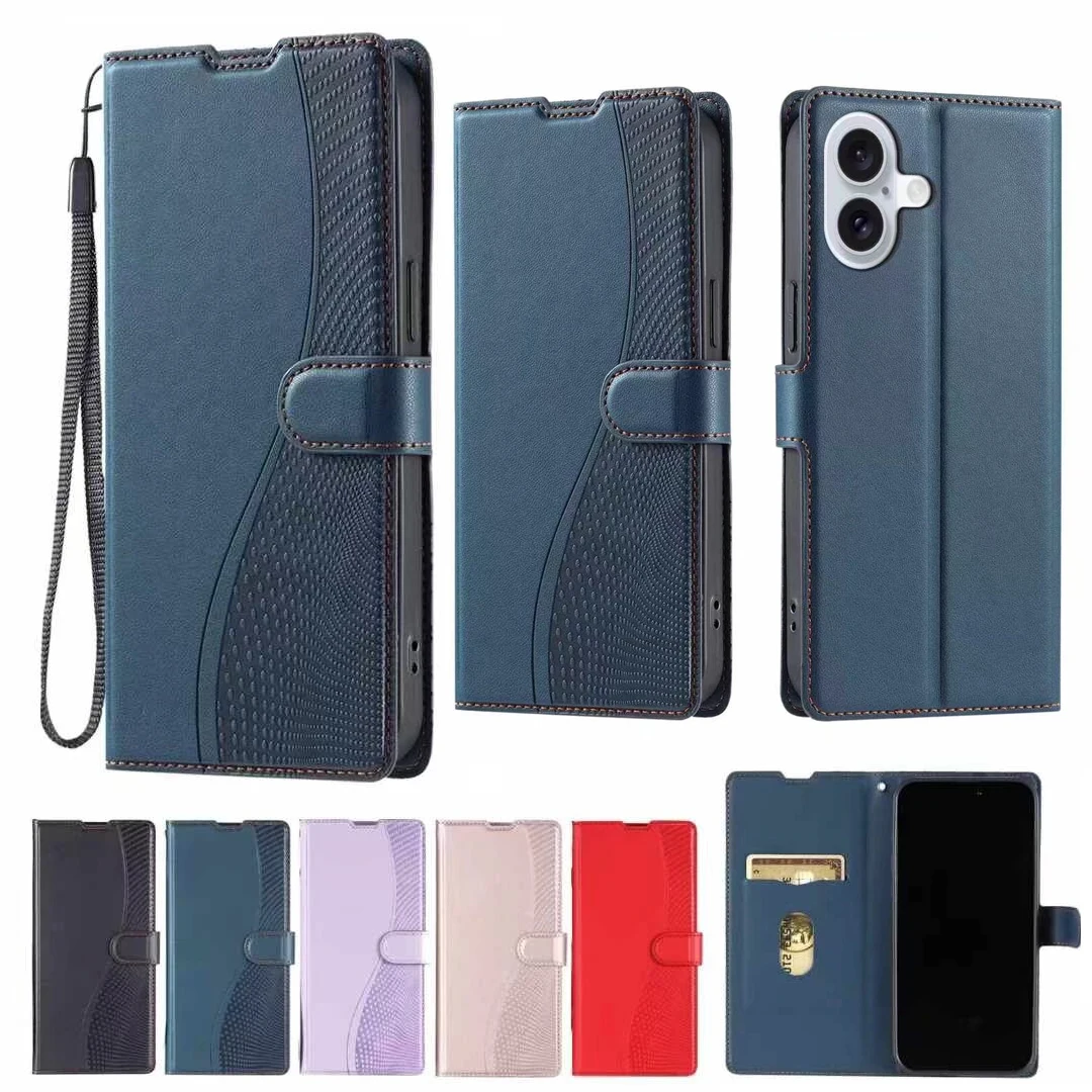 

Чехол с тиснением в горошек для iPhone 12 11 Pro Max, чехлы 12 Mini X XS Max XR 8 7 Plus SE 2020 11 PRO, откидная подставка-держатель, чехол-бумажник