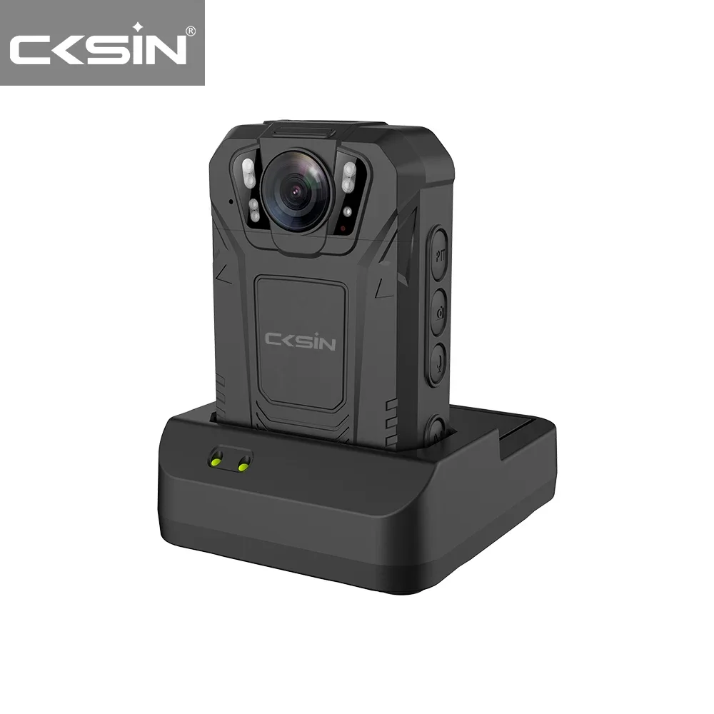 CKSIN 2K IR GPS IP68 H.265/H.264 WiFi 4G Body Camera Law Enforcement Recorder