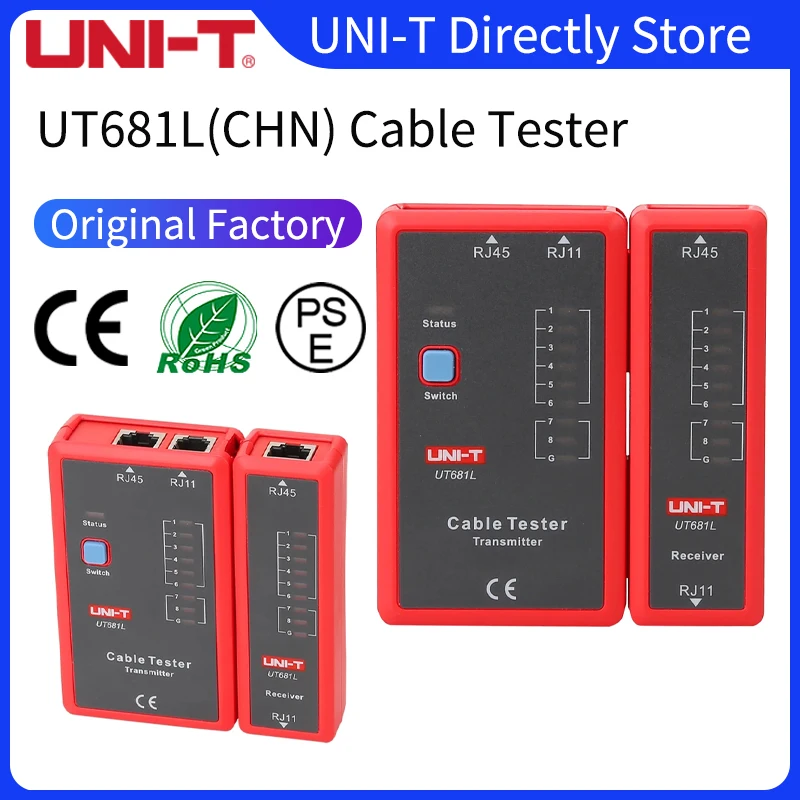 Ut681l ut681c ut681hdmi (тестер, uni-t, ремонта, ethernet) купить от 1 295,00 руб. Инструменты для измерения и анализа на 1rub.ru