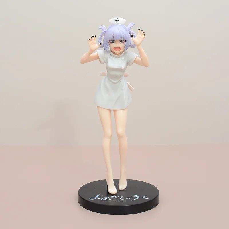 19cm Call Of The Night Anime Figures Nanakusa Nazuna Vampire Nurse Sexy Action Figure Collection Model Doll Ornaments Toys Gifts