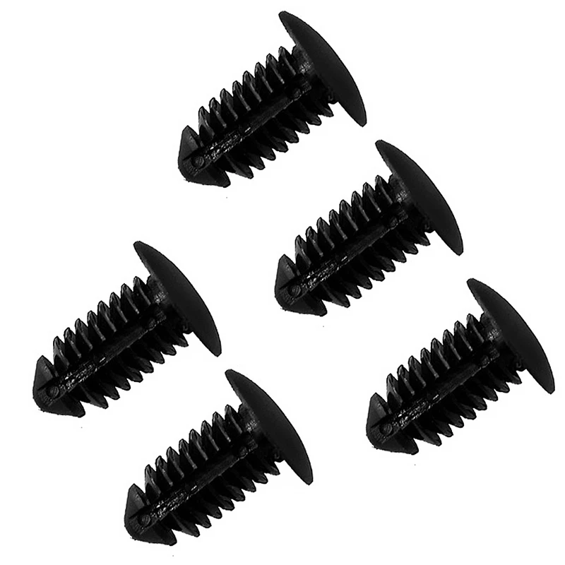 20X Car Clips Fit 10mm Hole Nylon Auto Fastener Fender Bumper Shield Retainer Plastic Rivet For GM For Ford For Chrysler