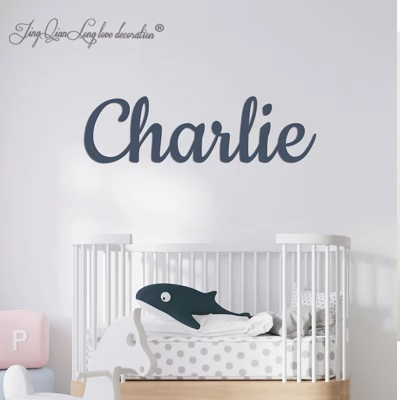 

Декор стен детской комнаты на заказ, деревянная вывеска с именем, вывеска для детской кроватки, настенное искусство для детской комнаты, деревянные буквы для стены, вывеска с именем на заказ, для девочек