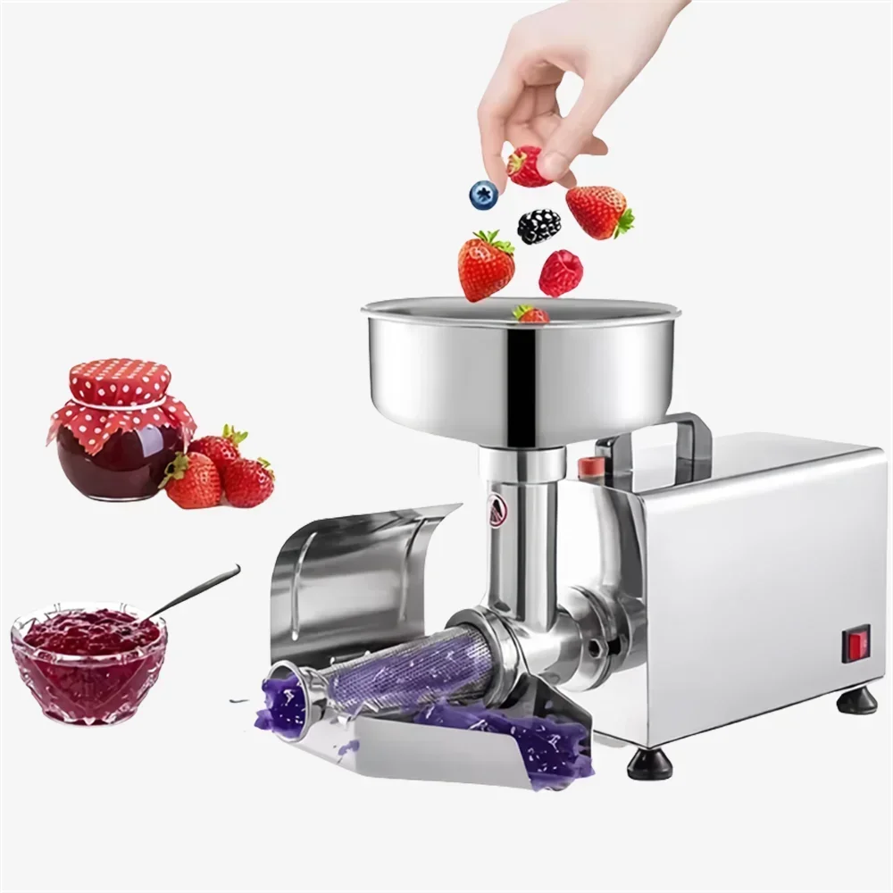 

Stainless Steel Electric Tomato Strainer Milling Mango Jam Machine Tomato Juicer Sauce Extractor