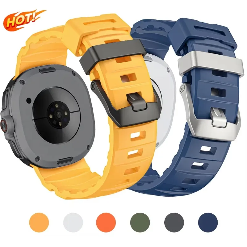

Оригинальный силиконовый ремешок Trail для Samsung Galaxy Watch 8, 44 мм, 40 мм, спортивный браслет, браслет для Galaxy Watch 8/8 Classic, 46 мм