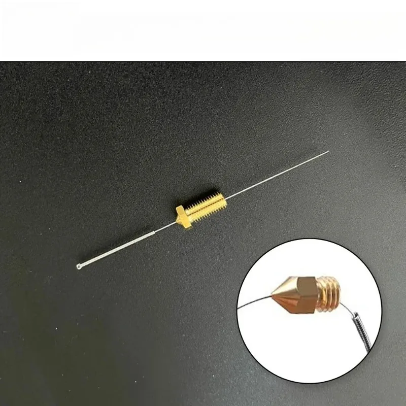 

3D Printer Nozzle Cleaning Needle Tool Stainless Steel Drill Bits for E3D MK8 Brass Nozzle Clogged Cleaner Kit Professional