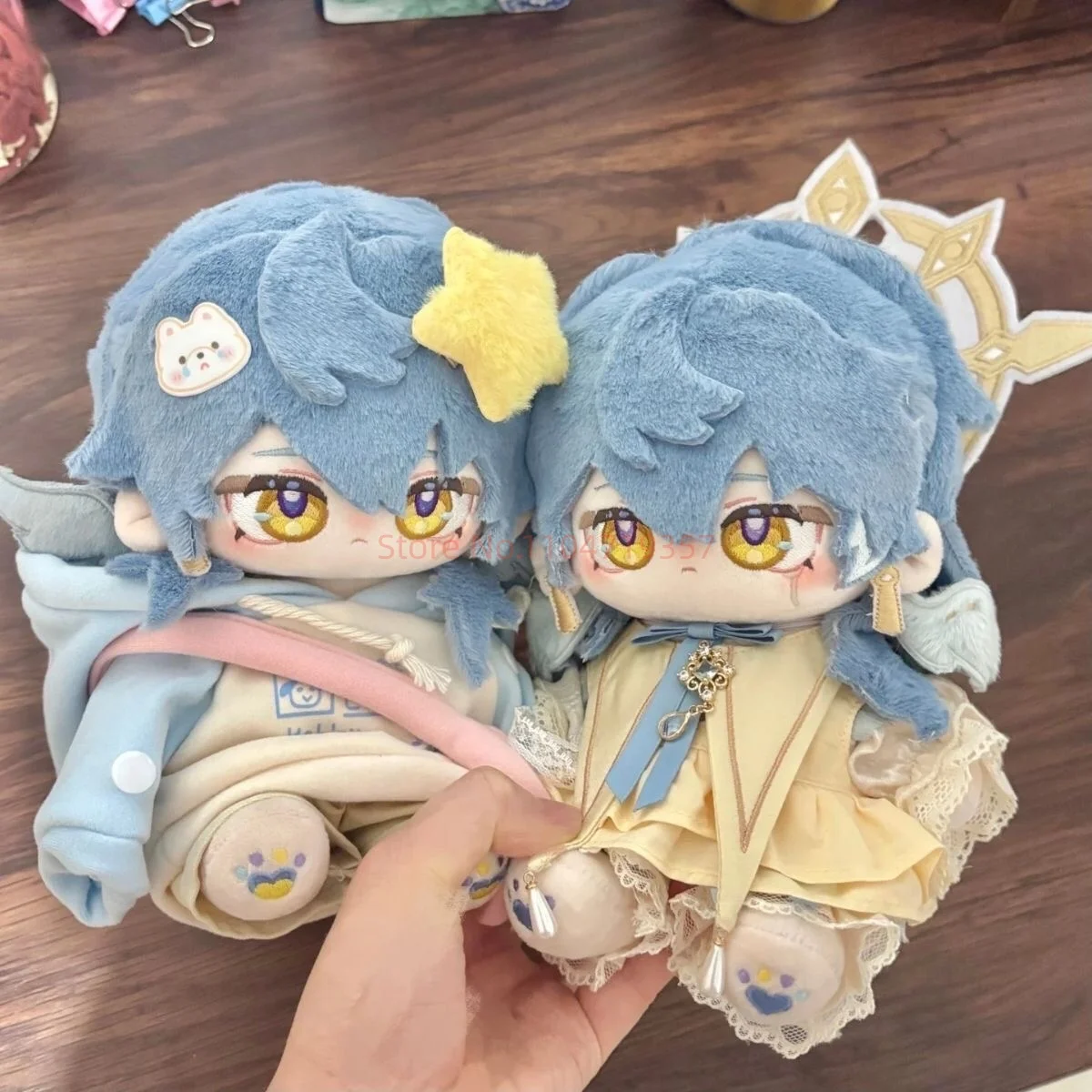 20cm Honkai:Star Rail Plush Sunday Figure Cotton Plush Cosplay Anime Game Peripherial Stuffed Naked Doll Toys Cartoon Fans Gifts