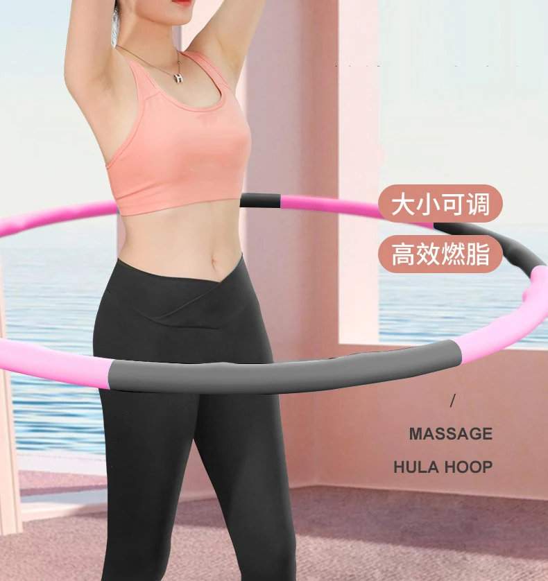 Folding Waist Pilates Ring Hula Hoop Children'S Men And Women'S Sports Abdominal Muscle Home Fat Loss Ring Fitness Equipment