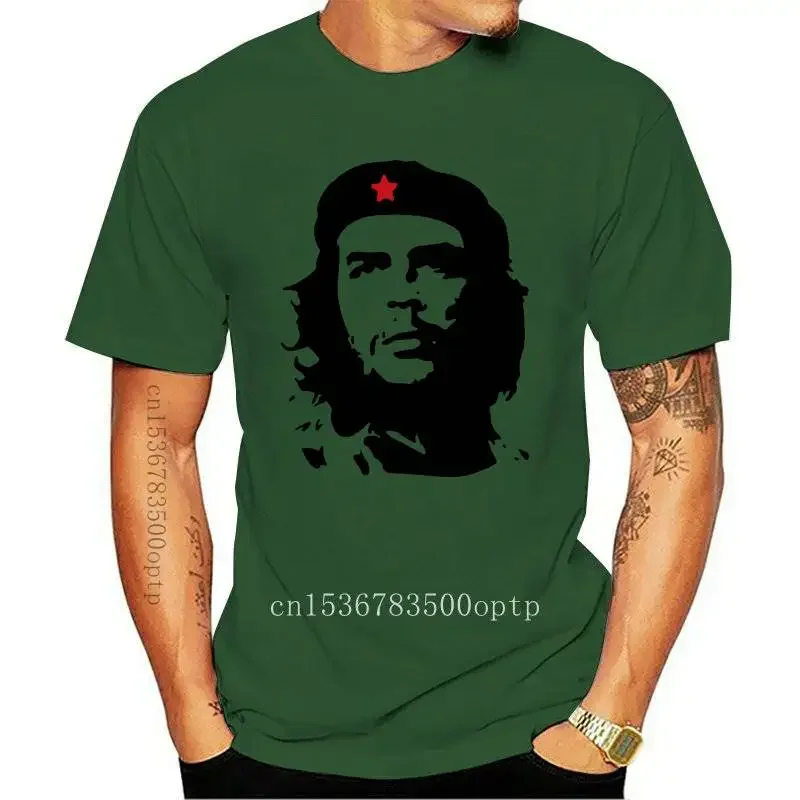 New Che Guevara T-Shirt Silhouette Iconic Retro Political Revolution Cuba S-5XL Top(1)