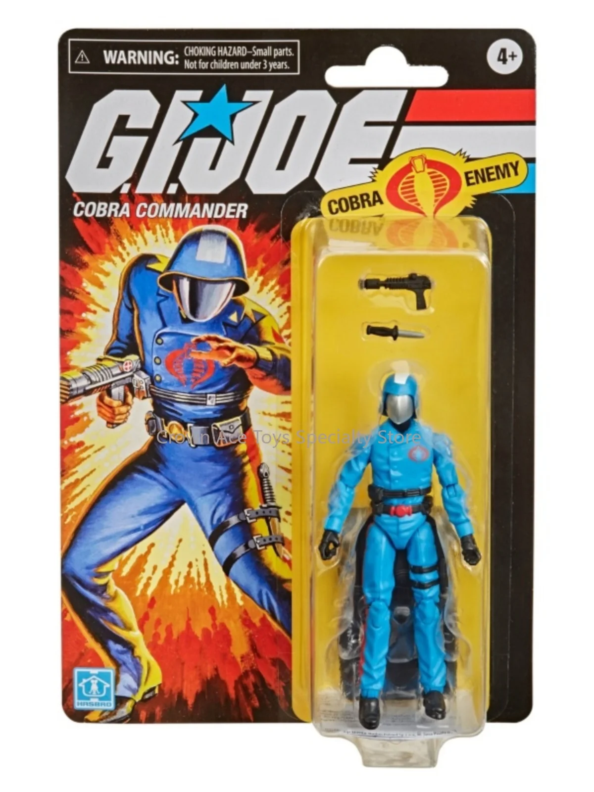 G.I. Joe GI JOE Retro Hanging Card 3.75-inch Action Figure COBRA COMMANDER DUKE LADY JAVE COBRA TROOPER Trendy Toys Holiday Gift