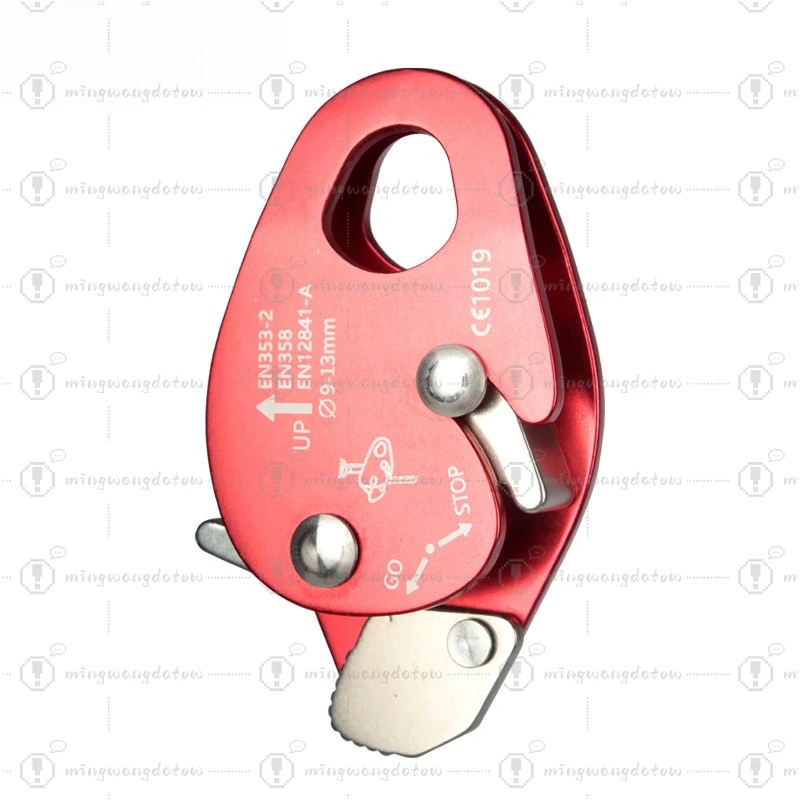 High-Altitude Work Rope Grab Outdoor Climbing Fall Protection Self-Locking Device Rappelling Rope Fall Arrester