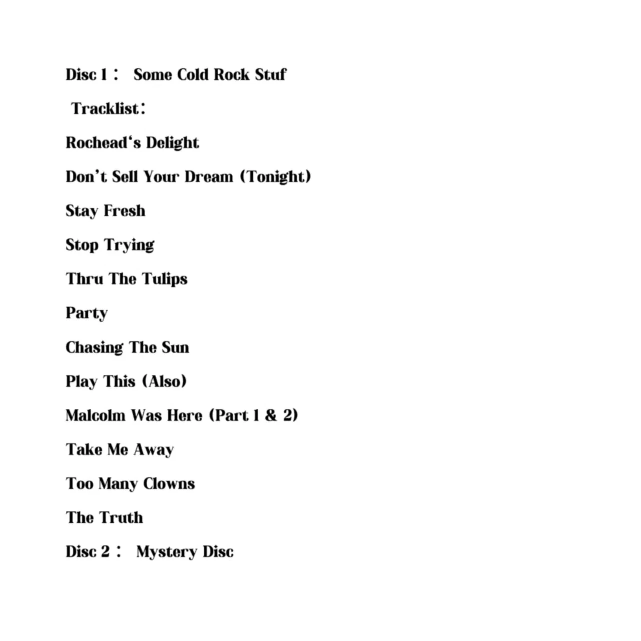 CD J.Rocc – Some Cold Rock Stuf 2CD, 2011 Stones Throw, Instrumental Hip-Hop, Beat Junkies Founder, Mystery Disc Edition