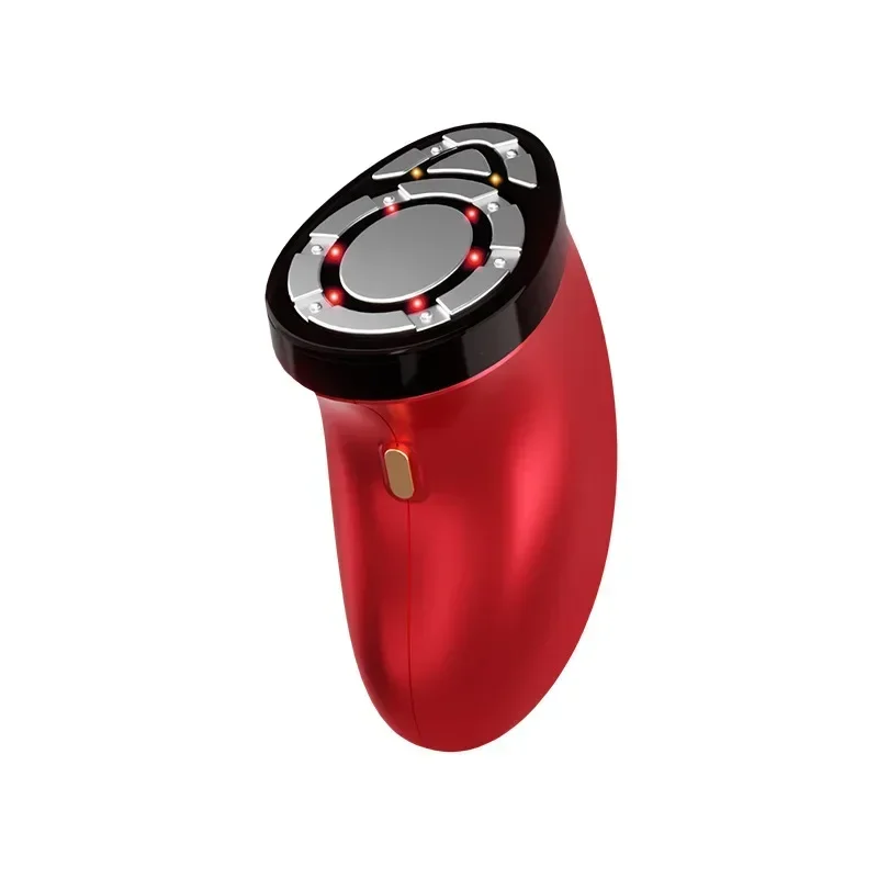 

Red orange light beauty instrument, face lifting and firming, micro-current large iron, introducer