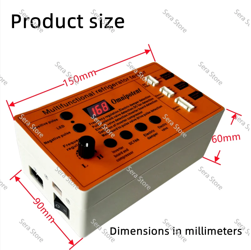 Refrigerator Component Tester | Inverter Board, Compressor & Solenoid Valve Diagnostic Tool