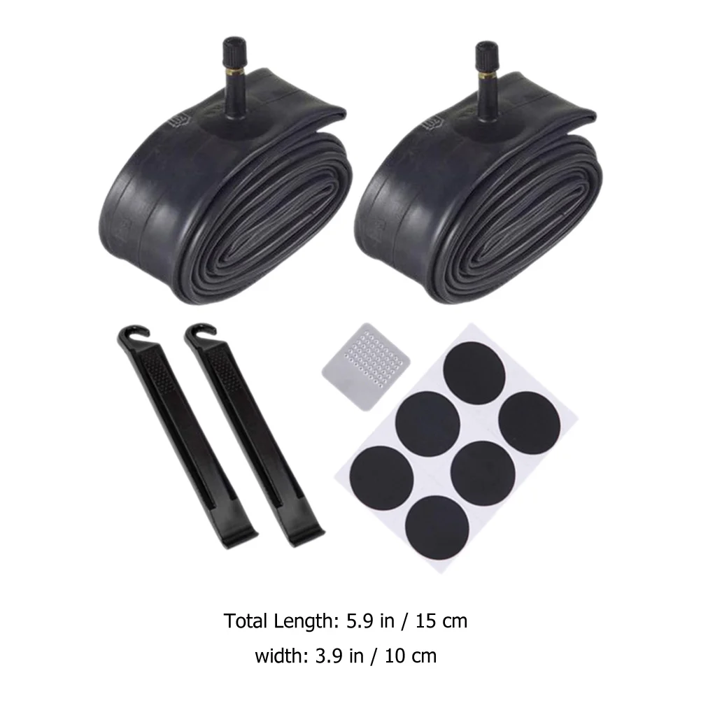 Bike Tire Tube 1Set Professional Replacement Shock Absorbing Easy Install Durable Bicycle Inner Tube Tyres Bike Interior Tire