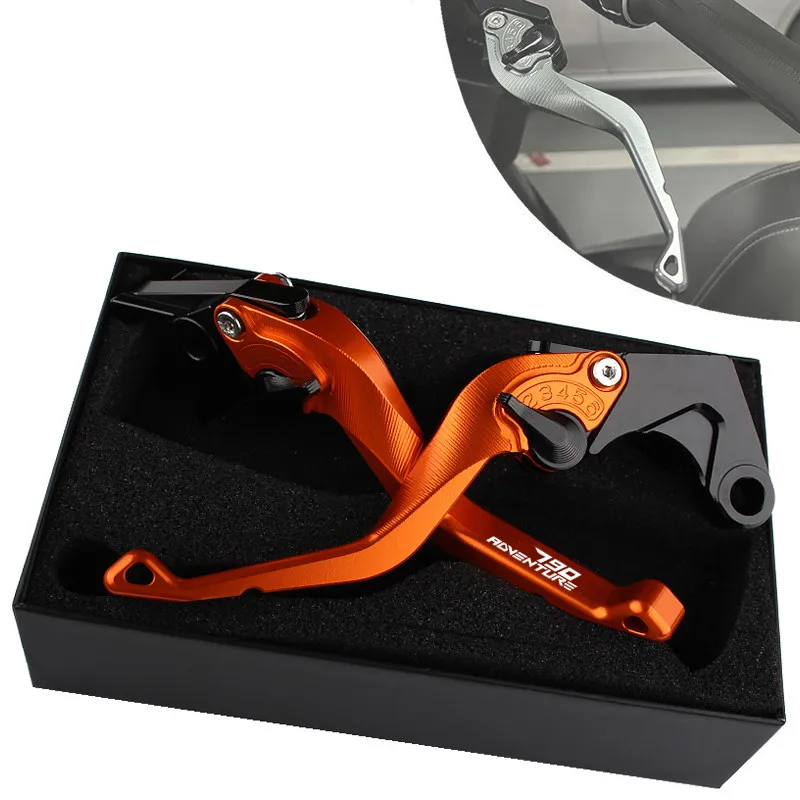 For KTM 790 Adventure/R ADV 790 2019 2020 2021 2022 790Adventure Motorcycles Adjustable Short Brake Clutch Levers Handlebar