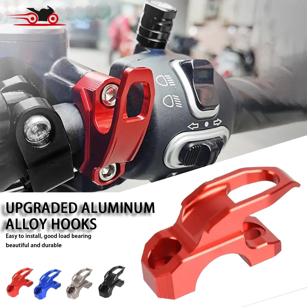 For Husqvarna Svartpilen 401 250 Vitpilen 250 Helmet Hook Luggage Clamp Bag Holder Hanger Mirror Hole Hook Motorcycle Accessorie