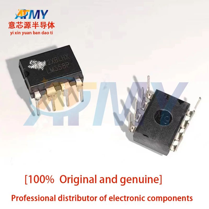 

The 10piece LM358P dual op amp chip is 100% original