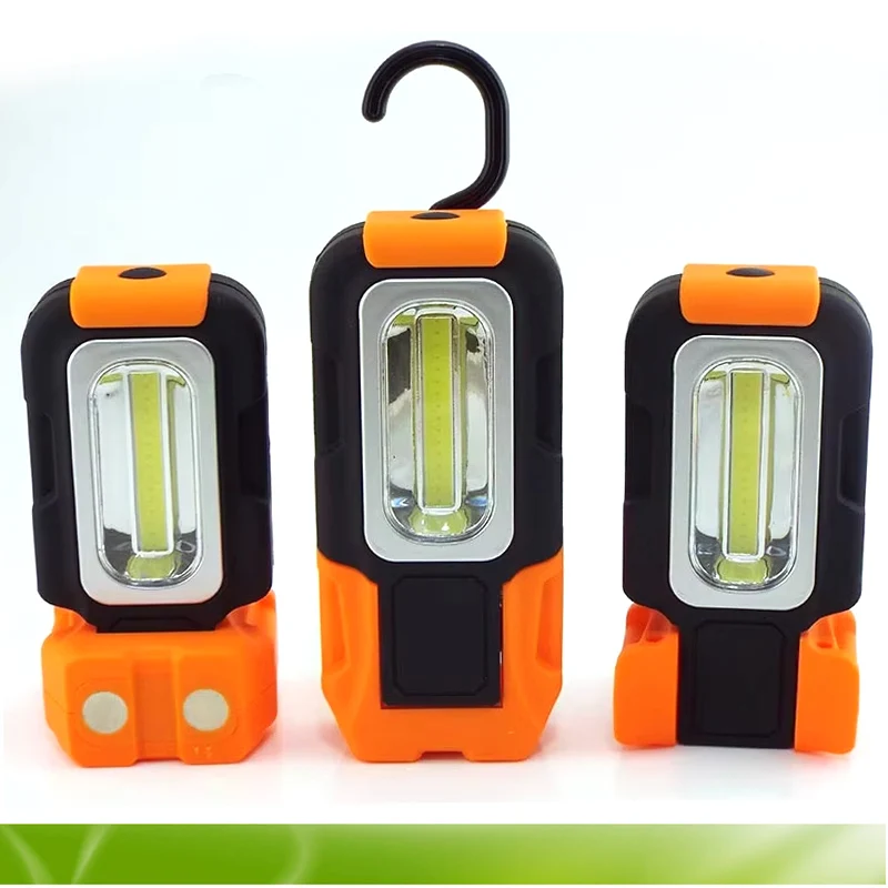 

Портативный двусторонний многофункциональный светодиодный фонарик COB для пешего туризма, вспышка AAA, крючок, ночник, ручной фонарик, лампа для работы, кемпинга
