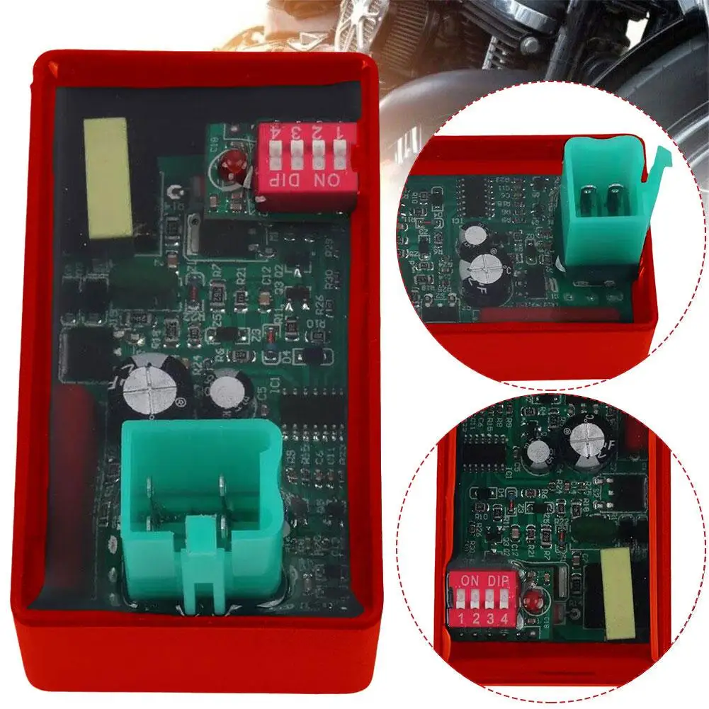 New High-end 4/5/6 Pin AC CDI Box With DIP Switch Motorcycle Accessories Motorcycle Speed Lgnition Limit4000-12000 M2Y9