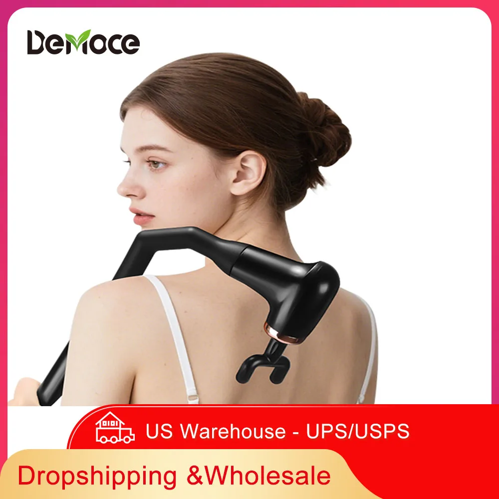 

Smart Fascia Gun Electric Massager Massage Hammer Electric Fascia Gun Home Handheld Hammer Back Artifact Christmas Gift